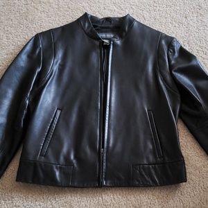 Banana republic Women leather jacket